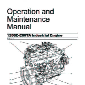 Operation and Maintenance Manual 1206E-E66TA Perkins Engine