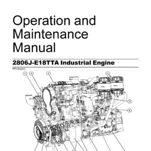 Operation and Maintenance Manual for the Perkins 2806J-E18TTA engine