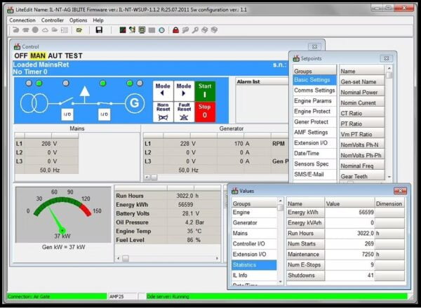 ComAp's compact and streamlined control solution, designed for efficient and reliable management of power systems and machinery.