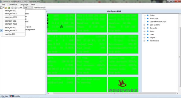 Easygen Software: Streamlining Interface Development for Woodward Products